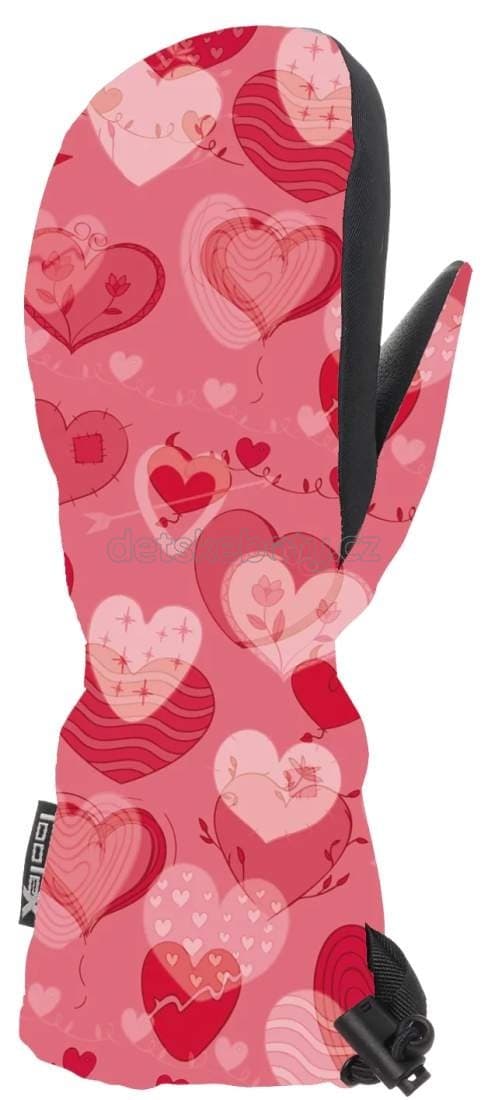 Matt Kids Mitten love kid Velikost: 4 - náhled 2