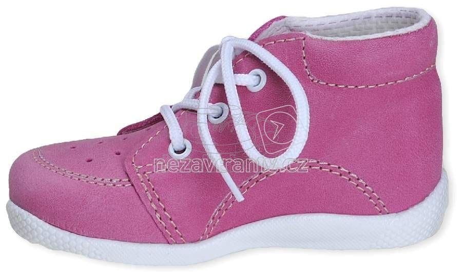 Dětské capáčky BOOTS4U Růžová Velikost: 22 - náhled 2