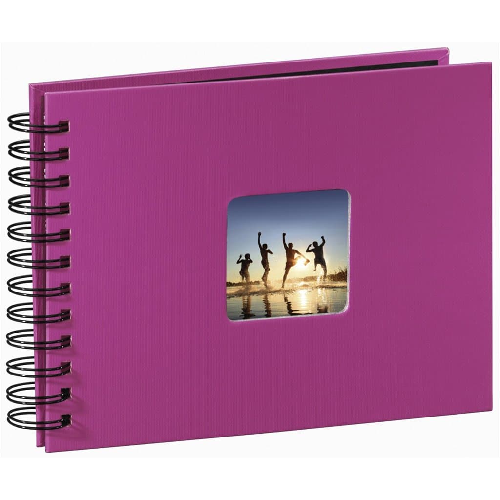 Hama album klasické spirálové FINE ART 24x17 cm, 50 stran, pink - náhled 2