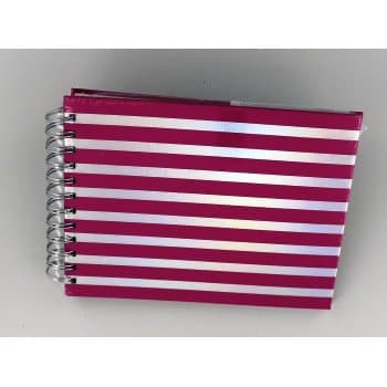 Hama album klasické spirálové FLASHY 24x17 cm, 50 stran, růžová, bílé listy - náhled 3