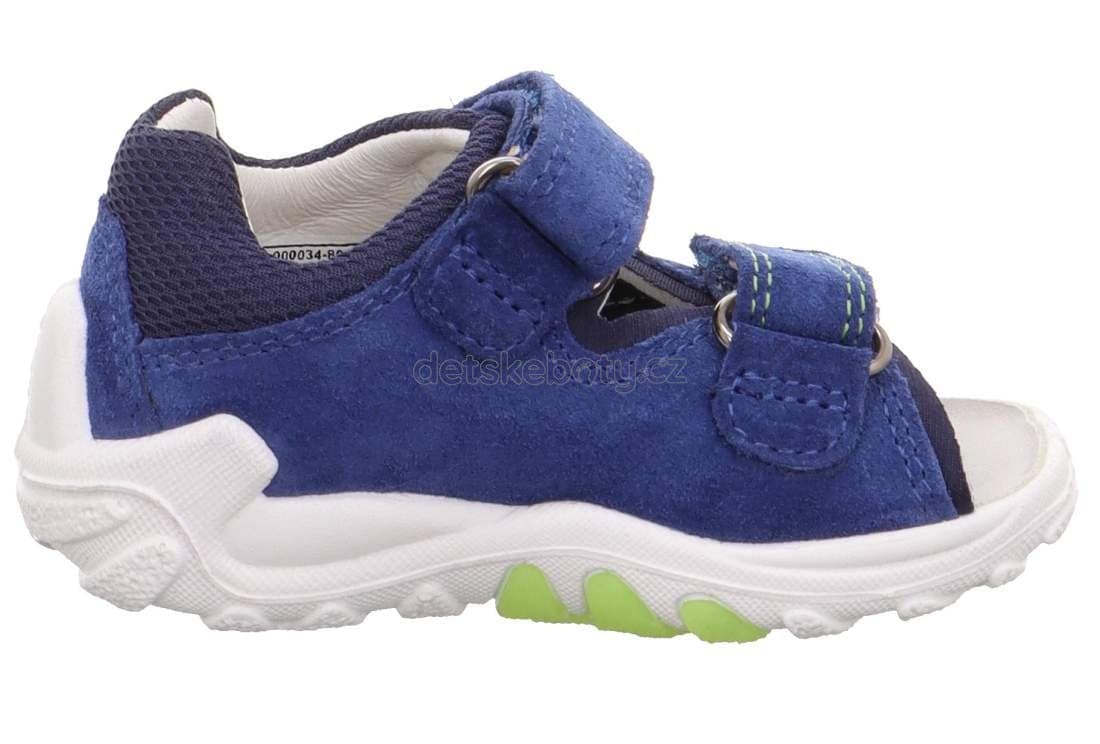 Dětské sandály Superfit 1-000034-8010 Velikost: 21 - náhled 2