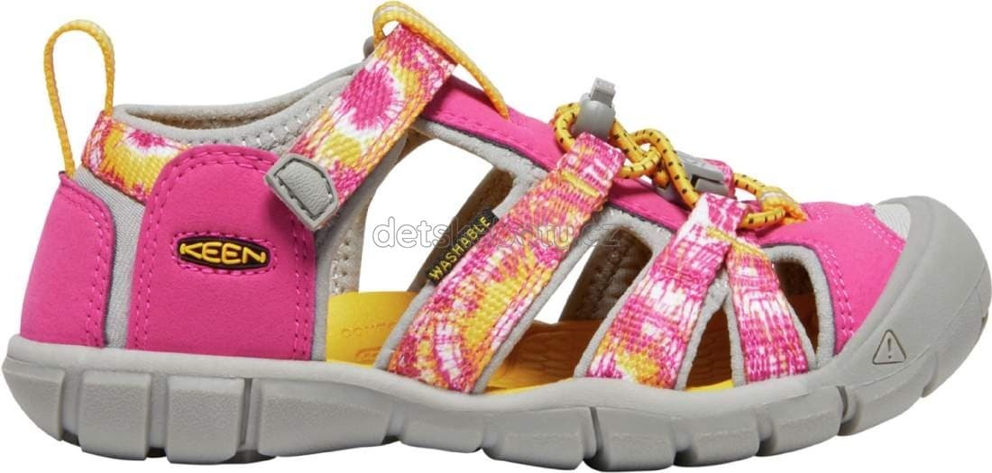 Dětské sandály Keen Seacamp II CNX YOUTH multi/keen yellow Velikost: 36 - náhled 3