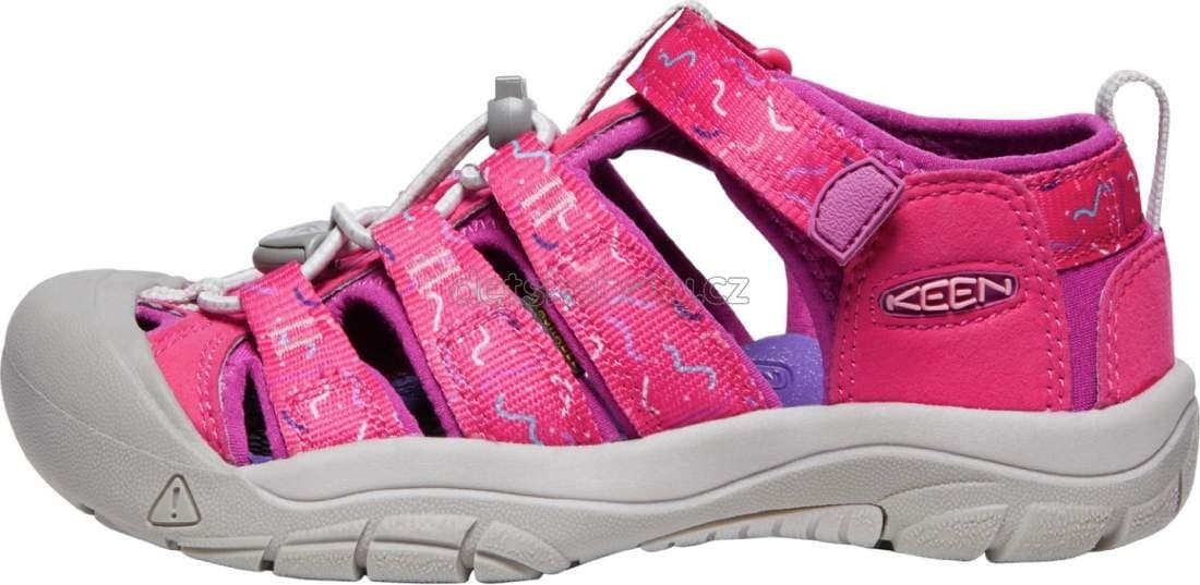 Dětské sandály Keen Newport H2 YOUTH azalea/festival fuchsia Velikost: 34 - náhled 4