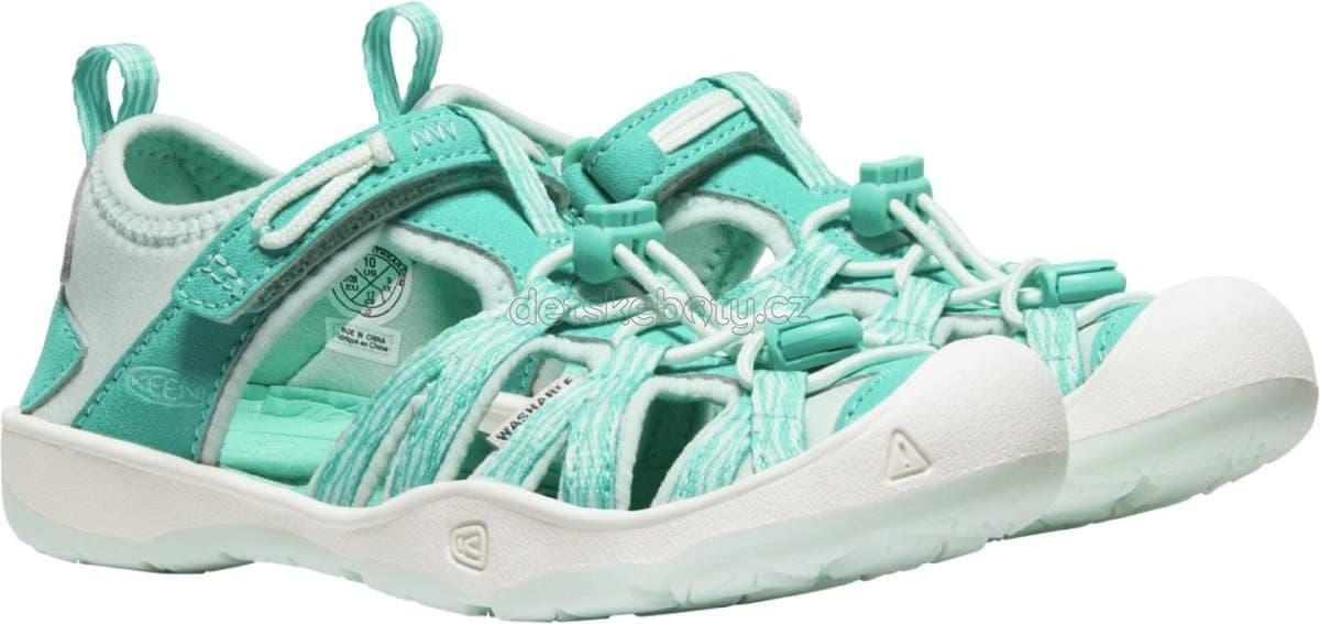 Dětské sandály Keen Moxie Sandal CHILDREN waterfall/blue glass Velikost: 27-28 - náhled 4