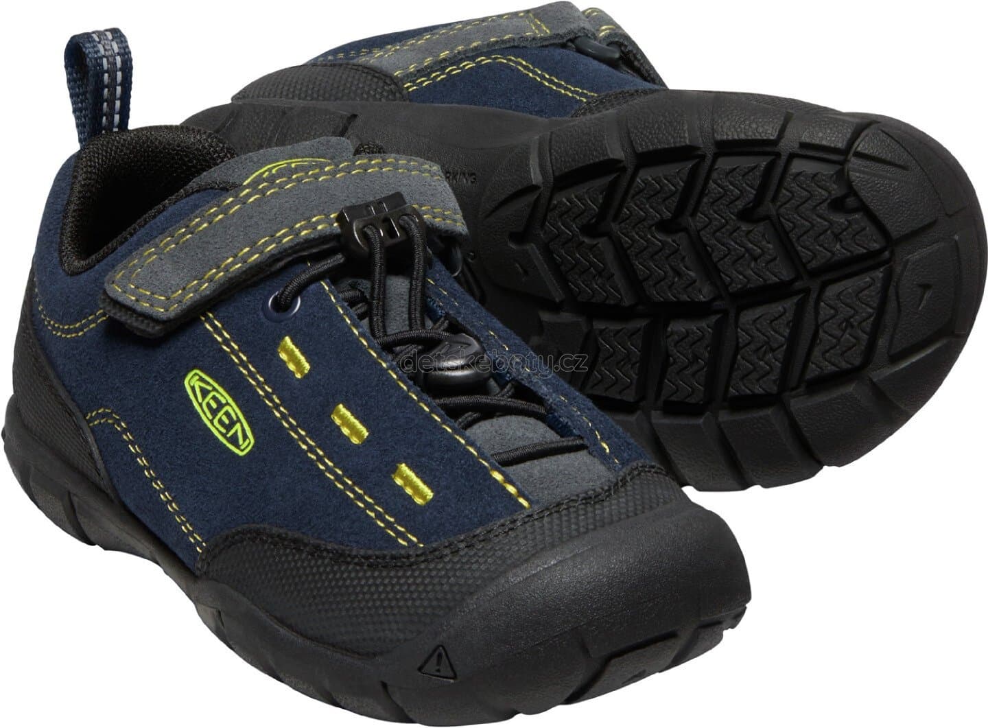Dětské celoroční boty Keen Jasper II CHILDREN black iris/magnet Velikost: 25-26 - náhled 2