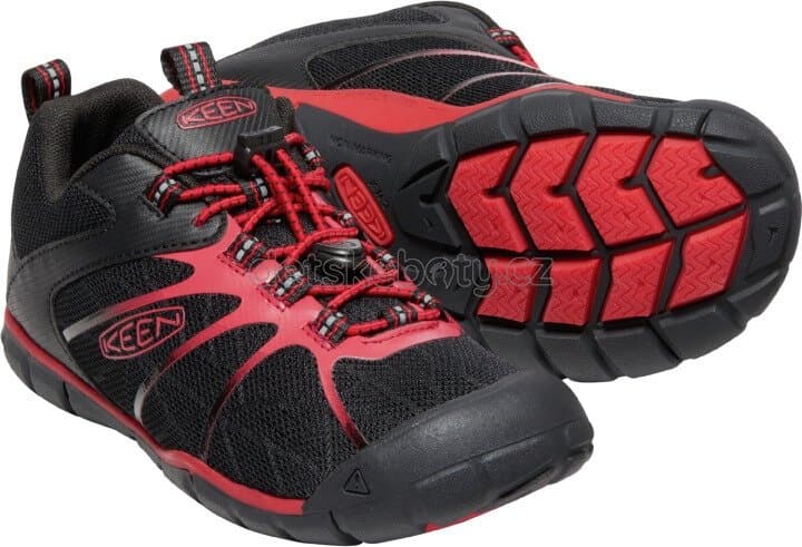 Dětské celoroční boty Keen Chandler 2 CNX CHILDREN black/red carpet Velikost: 25-26 - náhled 2