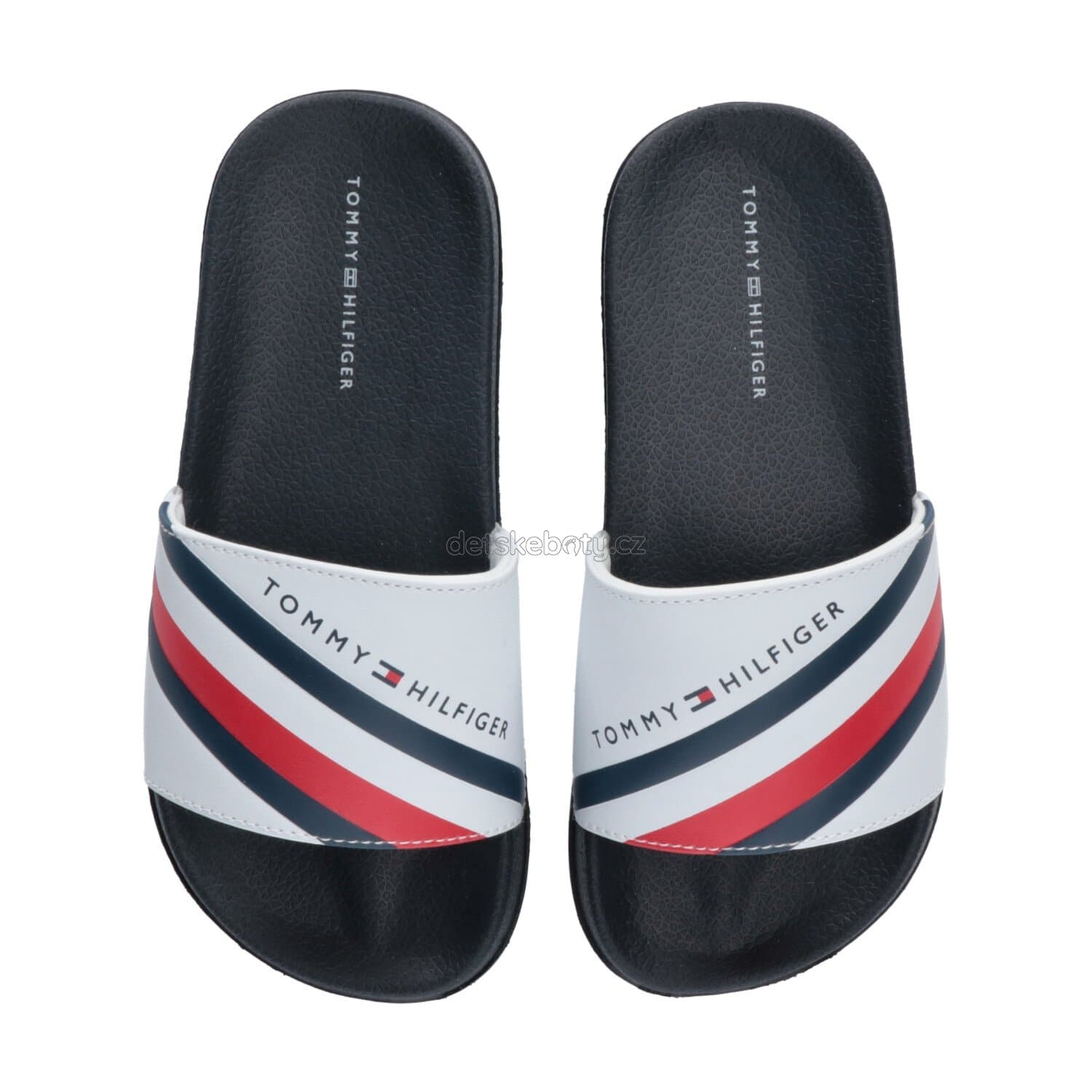 Dětské plážovky Tommy Hilfiger T3B0-32932-1172100 Velikost: 37 - náhled 2