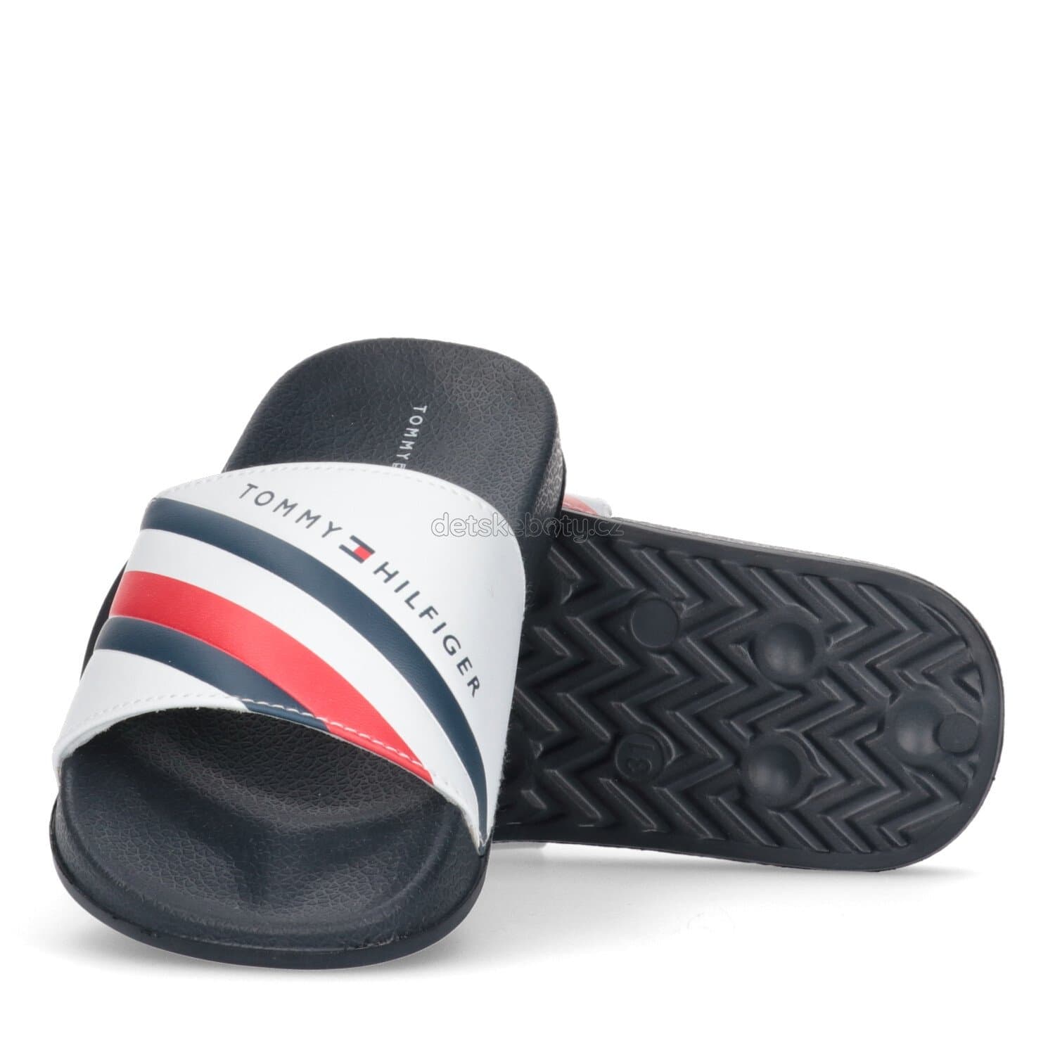 Dětské plážovky Tommy Hilfiger T3B0-32932-1172100 Velikost: 37 - náhled 4