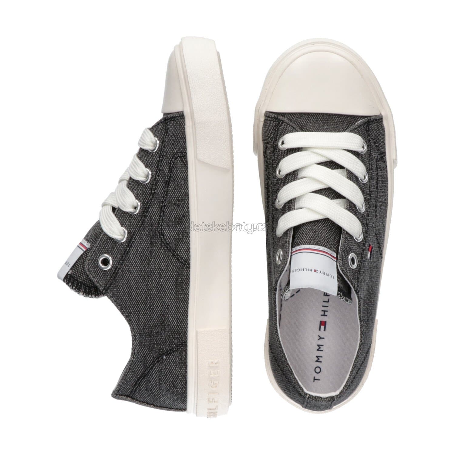 Dětské celoroční boty Tommy Hilfiger T3X9-32827-0890999 Velikost: 35 - náhled 4