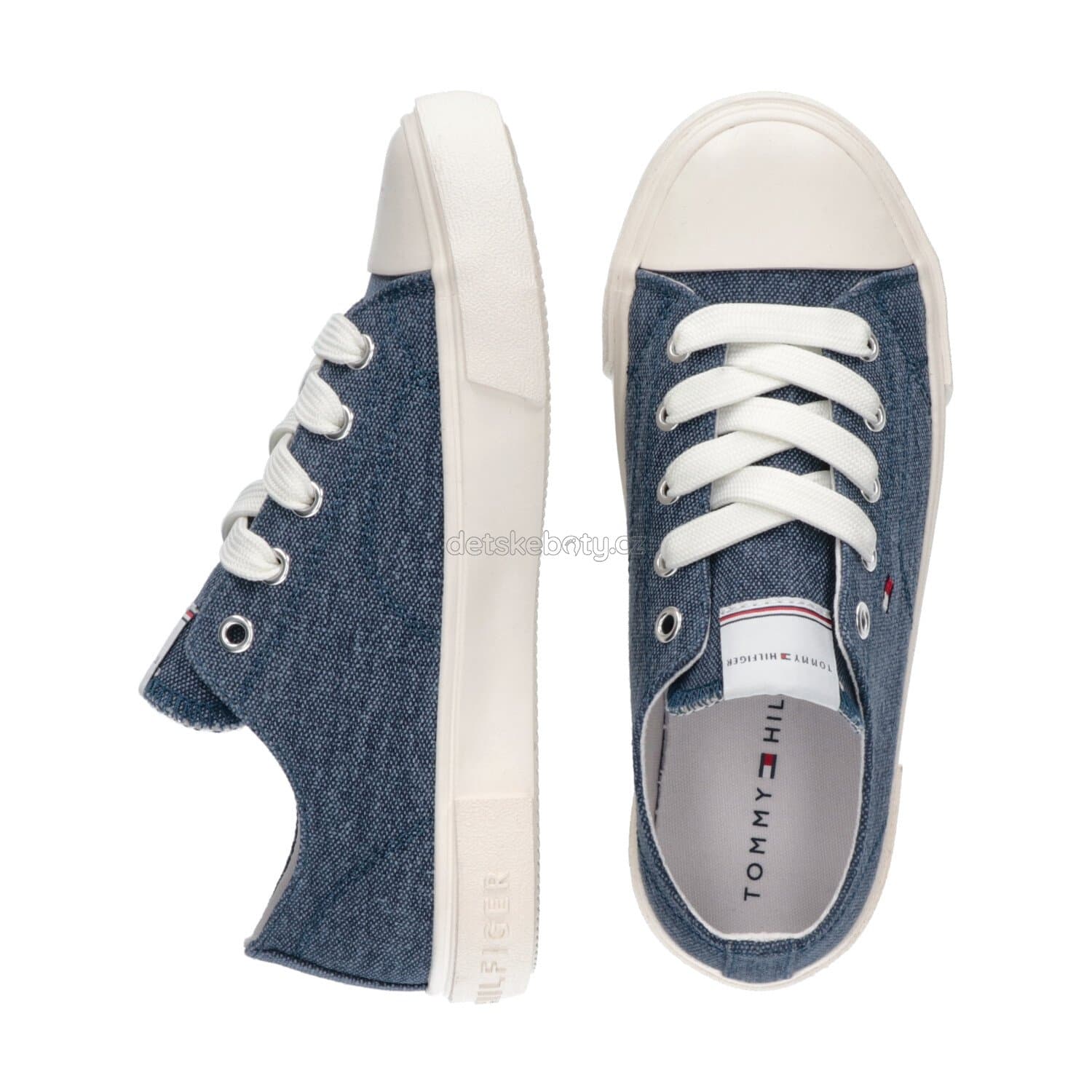 Dětské celoroční boty Tommy Hilfiger T3X9-32827-0890806 Velikost: 35 - náhled 3