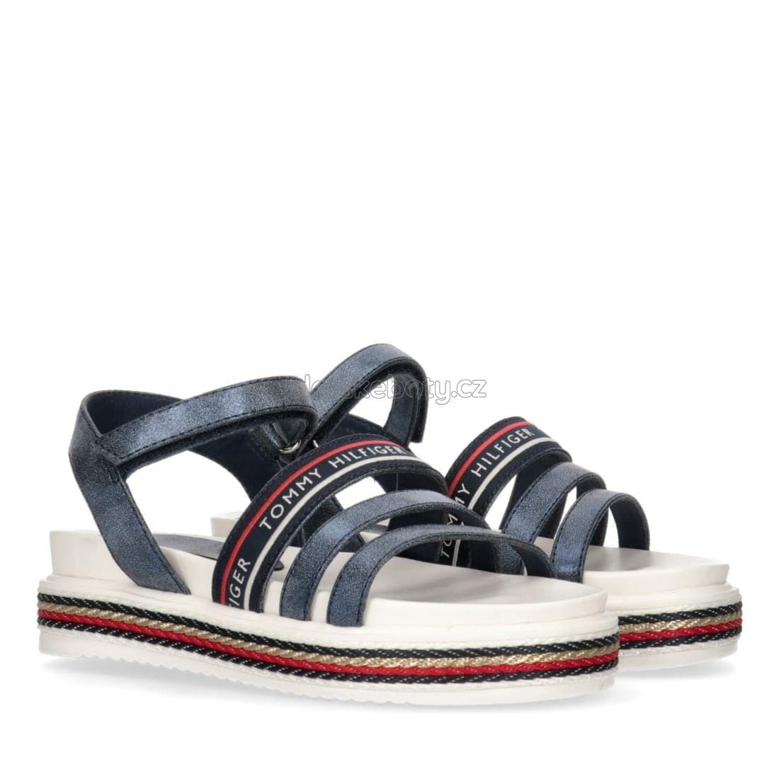 Dětské sandály Tommy Hilfiger T3A2-32763-0568800 Velikost: