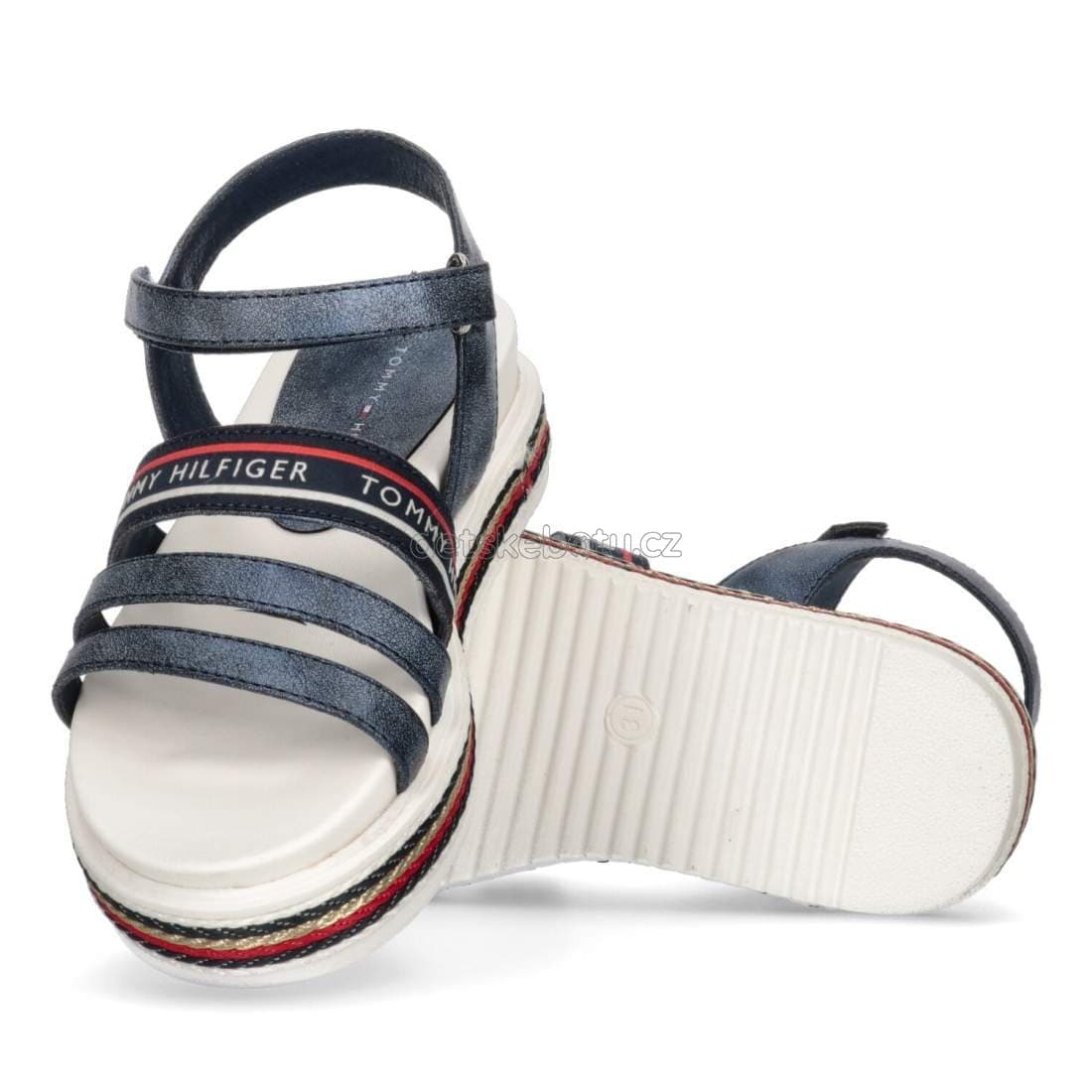 Dětské sandály Tommy Hilfiger T3A2-32763-0568800 Velikost: 35 - náhled 3