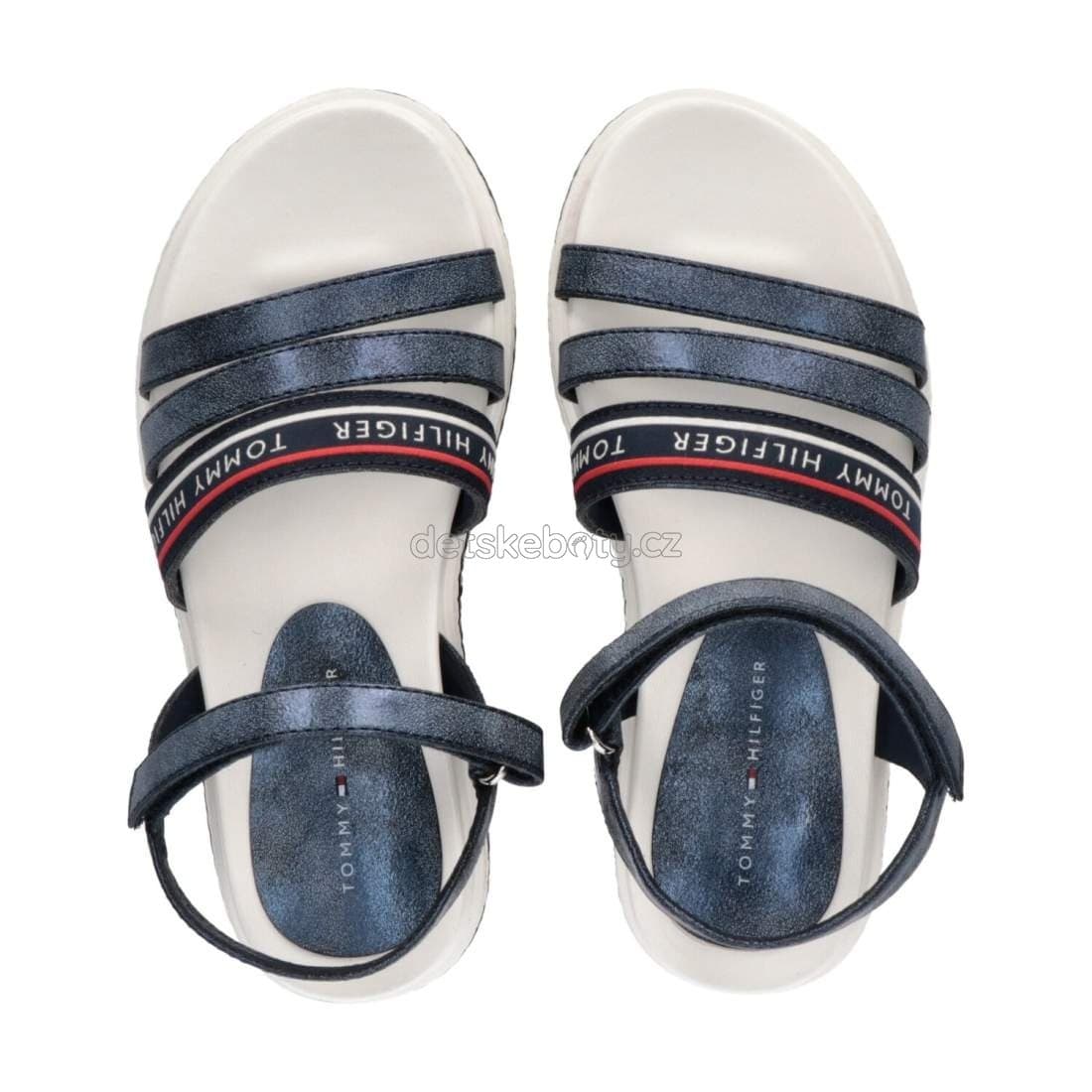 Dětské sandály Tommy Hilfiger T3A2-32763-0568800 Velikost: 35 - náhled 4