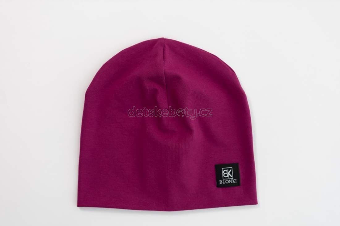 Tenká čepice Blonki sytě růžová Velikost: