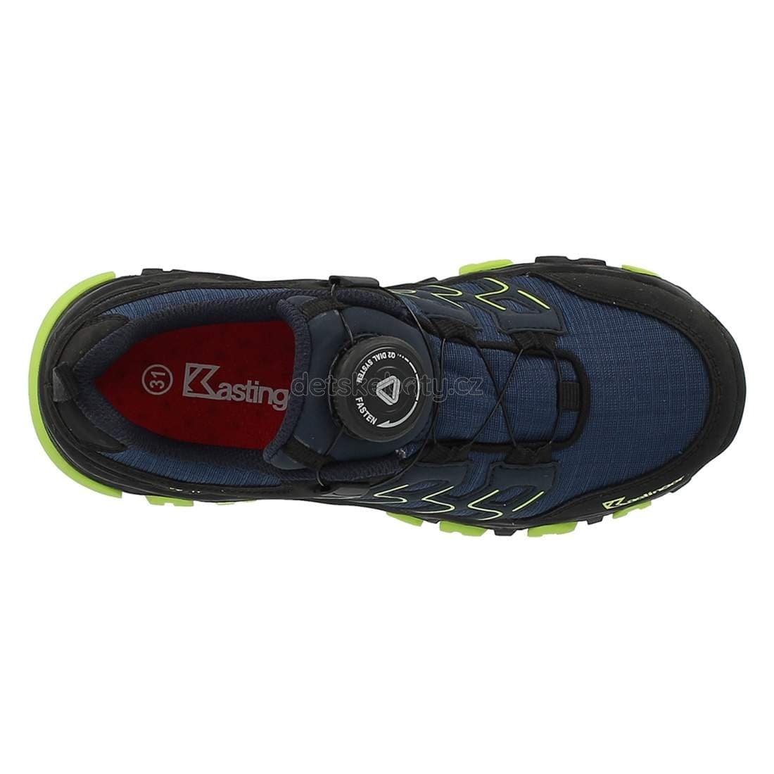 Dětské celoroční boty Kastinger Kari 461 navy/lime Velikost: 28 - náhled 5