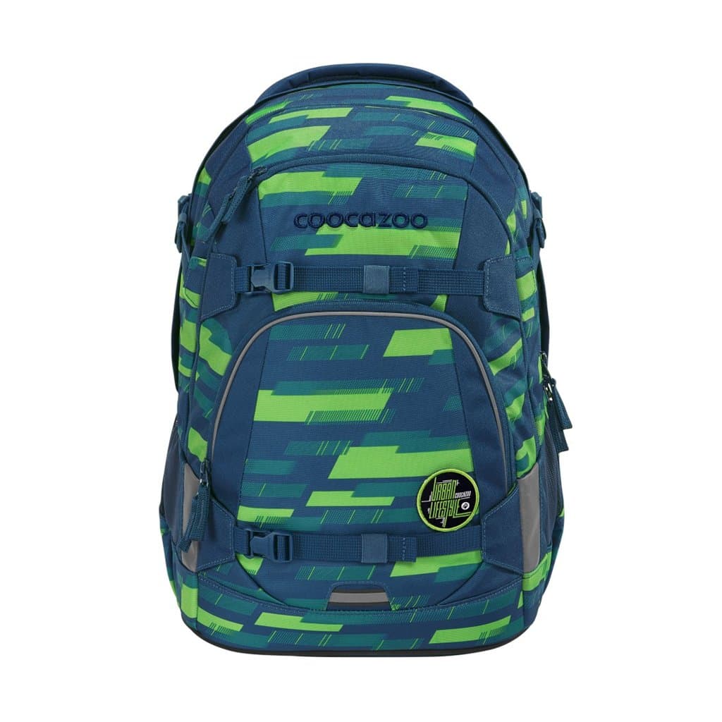 Školní batoh coocazoo MATE, Lime Stripe, certifikát AGR - náhled 1