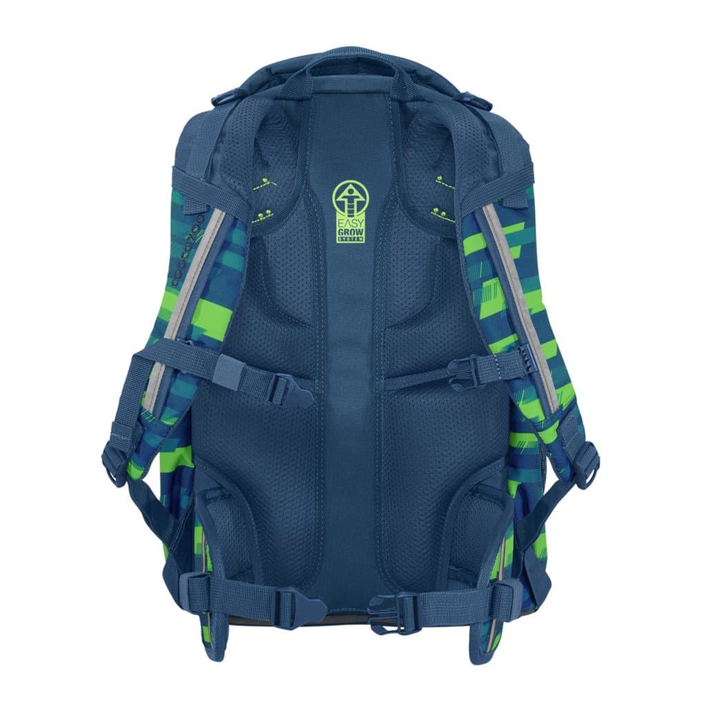 Školní batoh coocazoo MATE, Lime Stripe, certifikát AGR - náhled 2