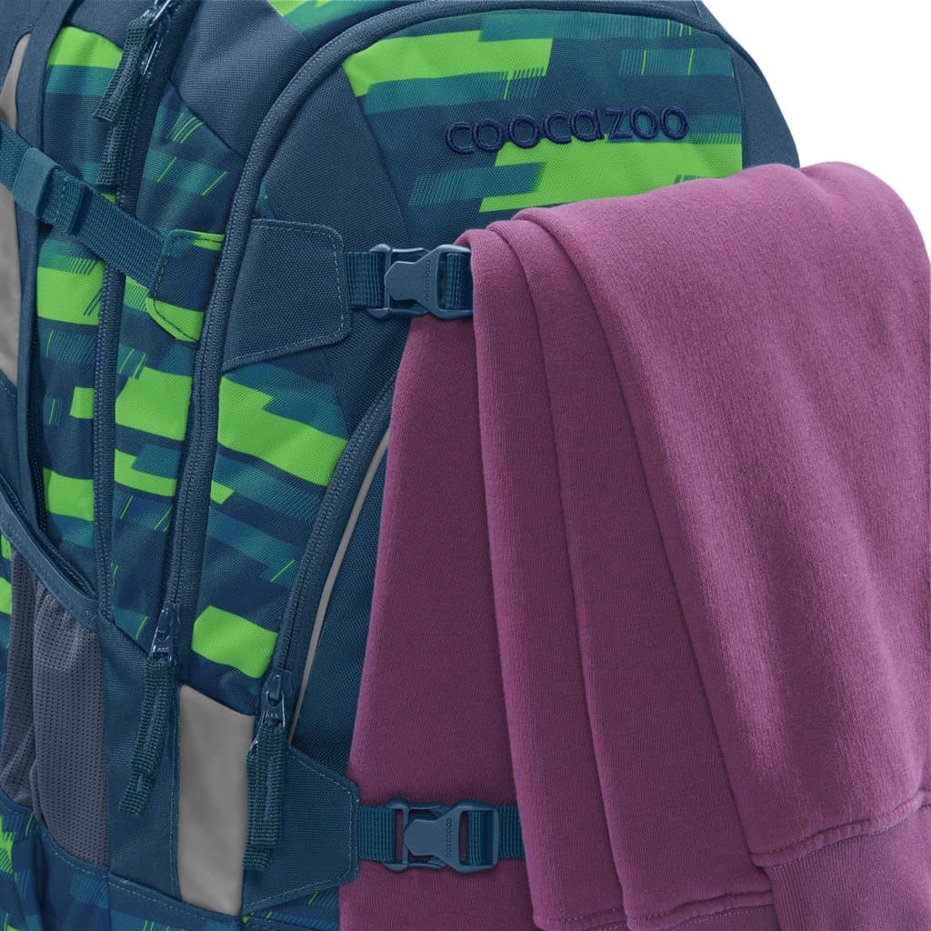 Školní batoh coocazoo MATE, Lime Stripe, certifikát AGR - náhled 3