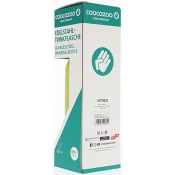 Lahev na pití z nerez oceli coocazoo 0,75 l, žlutá - náhled 3