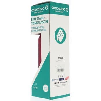 Lahev na pití z nerez oceli coocazoo 0,75 l, vínová - náhled 3