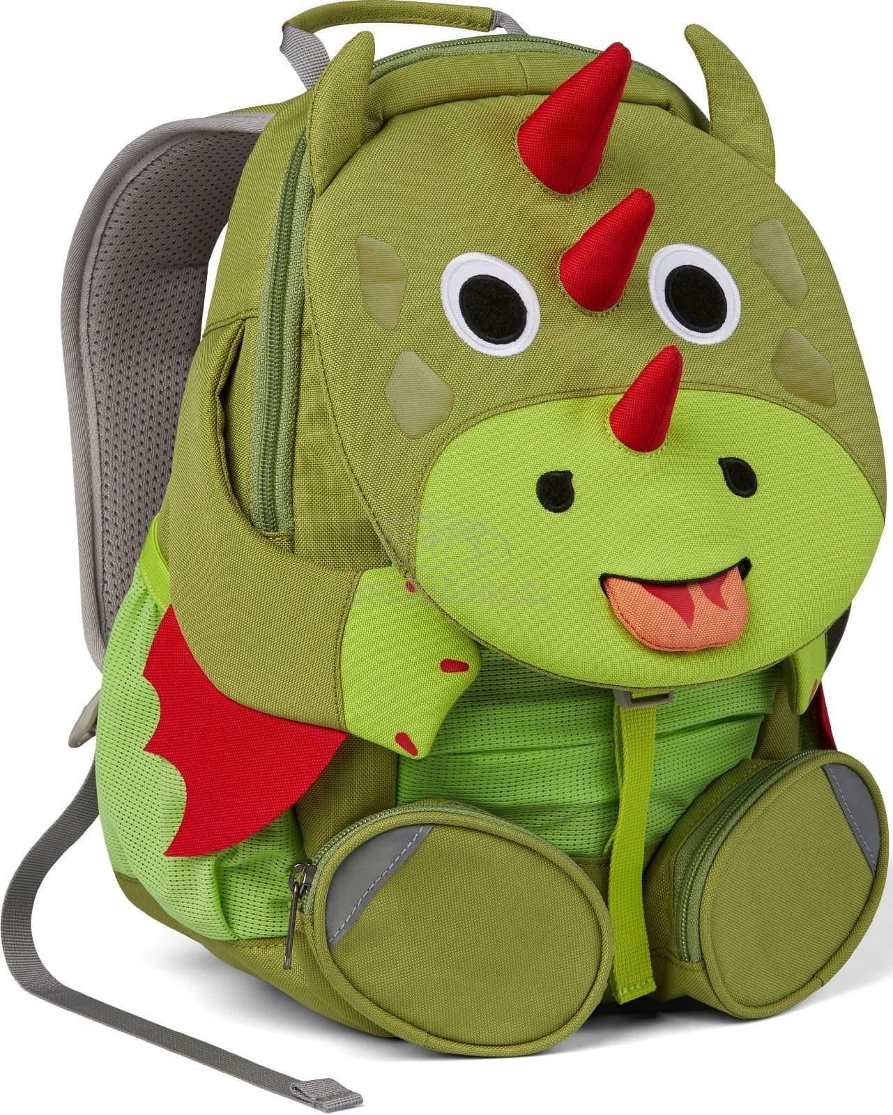 Dětský batoh do školky Affenzahn Large Friend Dragon - green - náhled 4