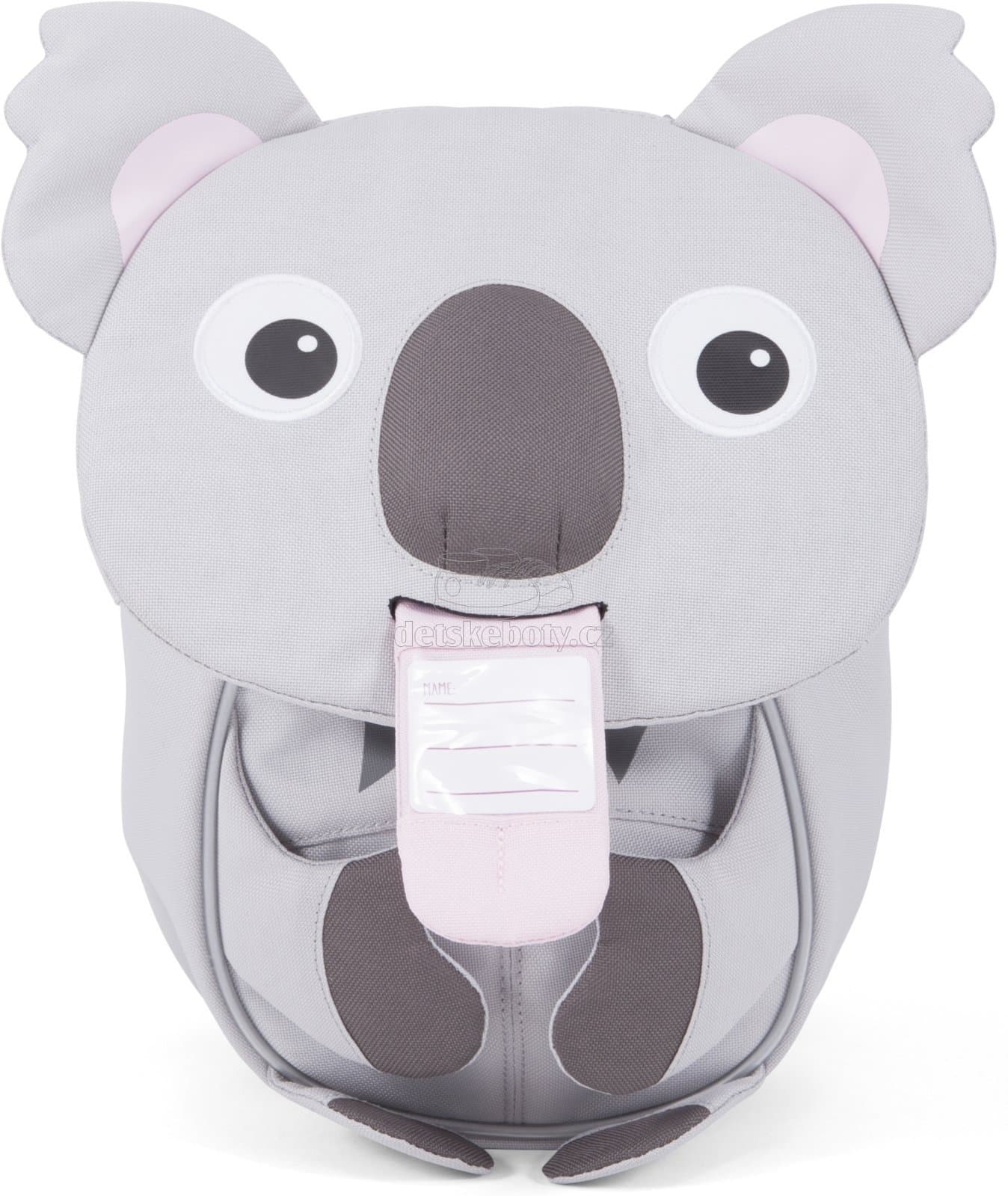 Batůžek pro nejmenší Affenzahn Karla Koala small - grey - náhled 5