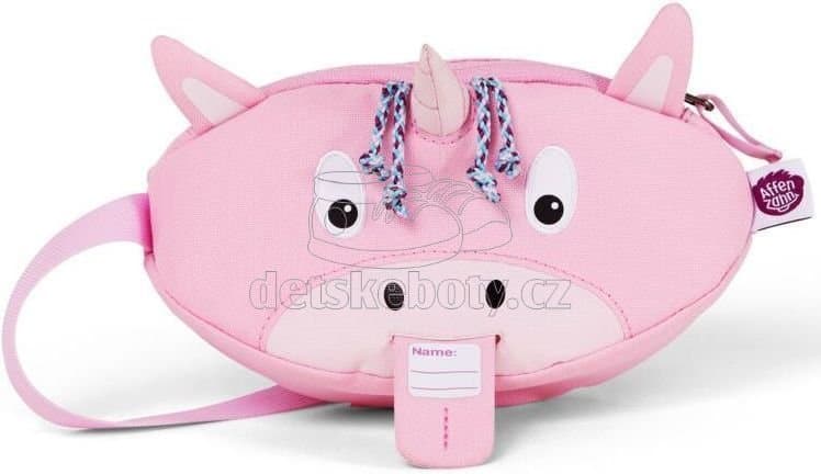 Dětská ledvinka Affenzahn Hip-Bag - Ulla Unicorn - pink - náhled 4