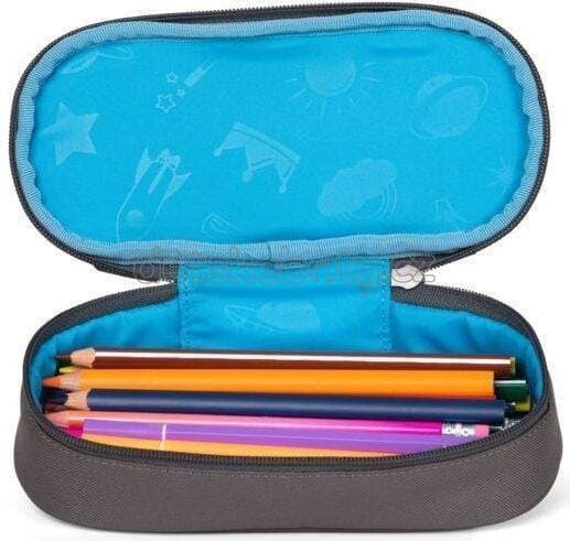 Dětský penál Affenzahn Pencil Case Dog David-grey - náhled 4