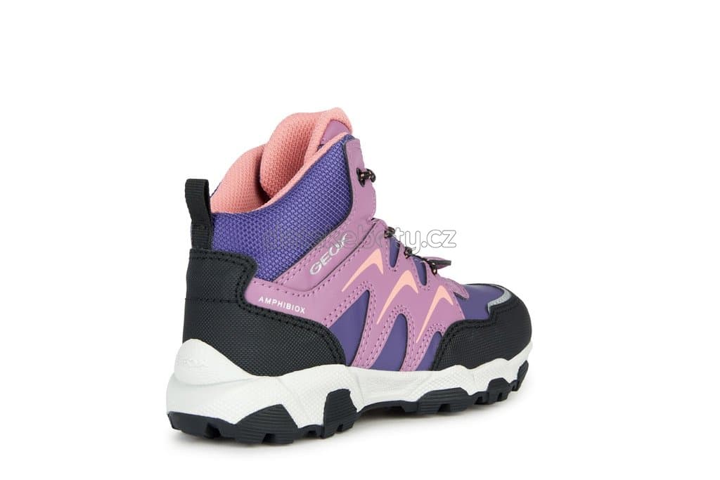 Trekové boty Geox J264LB 054FU C8382 Velikost: 28 - náhled 4