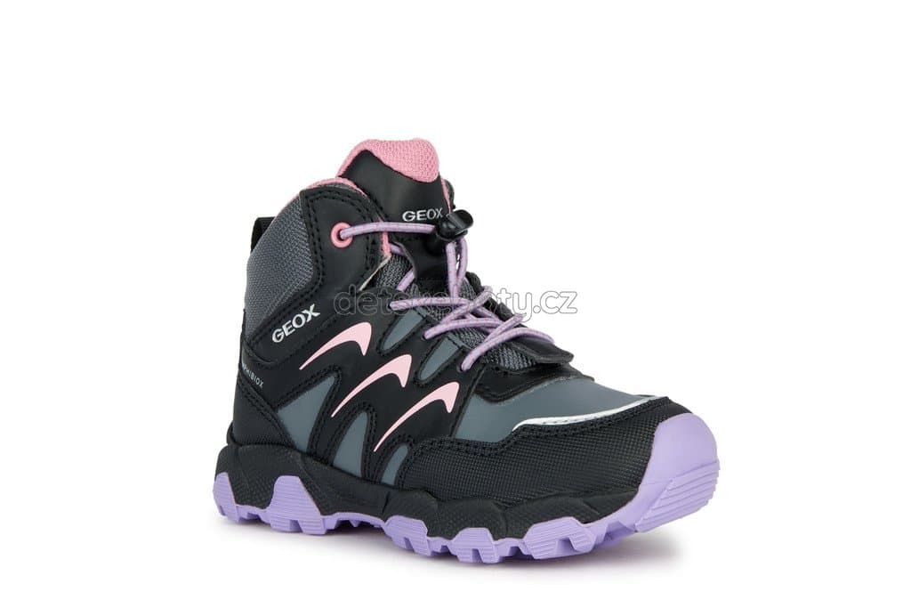 Trekové boty Geox J264LB 054FU C9266 Velikost: 28 - náhled 1