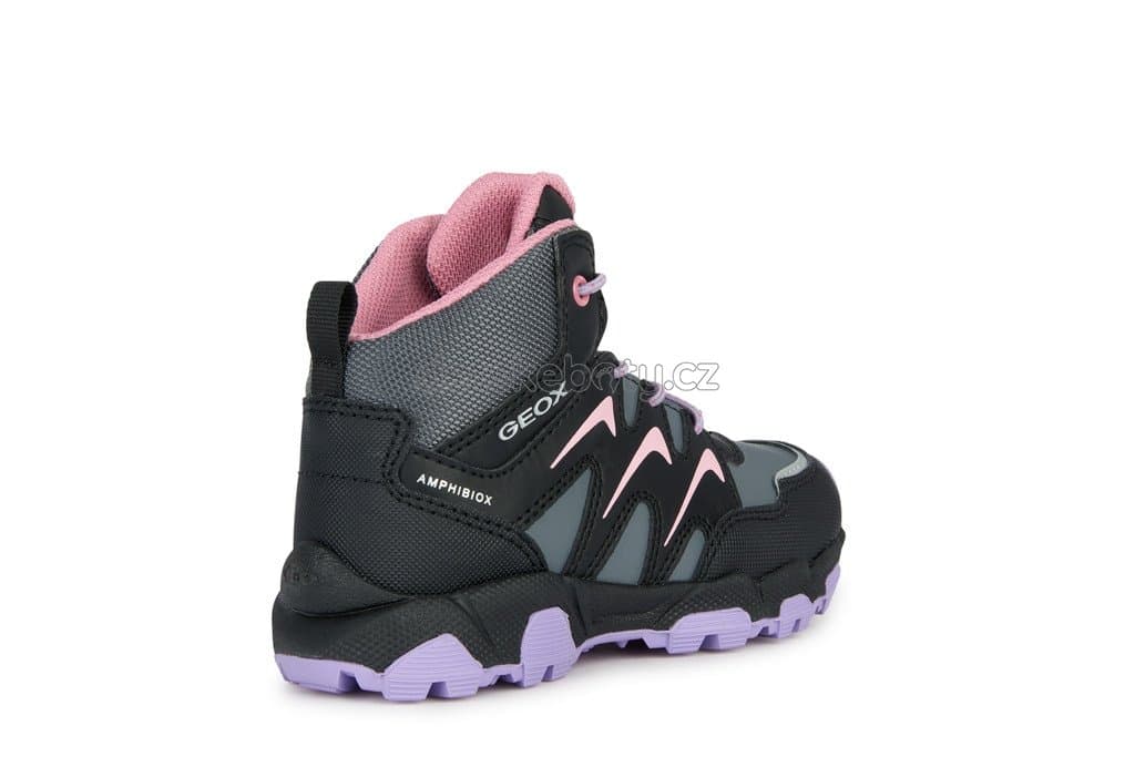 Trekové boty Geox J264LB 054FU C9266 Velikost: 28 - náhled 4