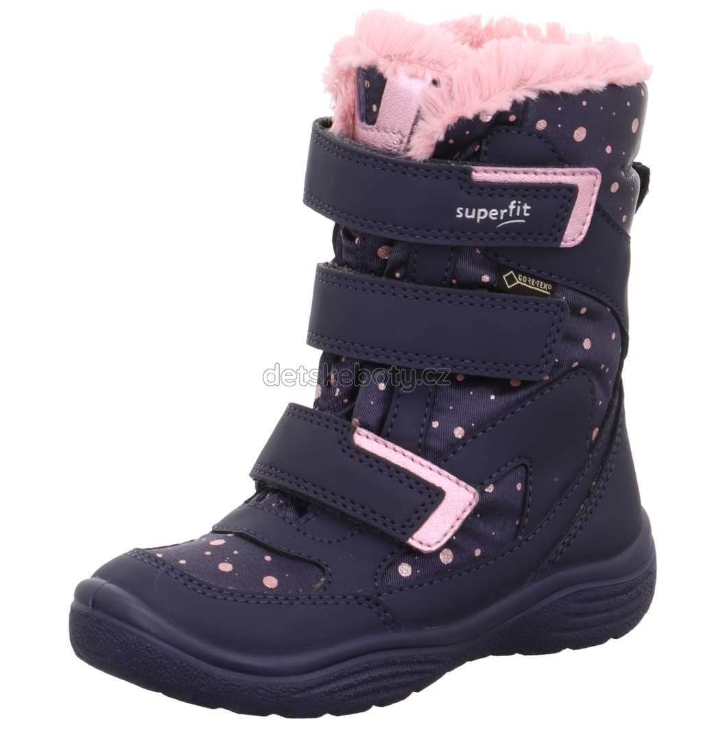 Dětské zimní boty Superfit 1-009090-8000 Velikost: 28 - náhled 1
