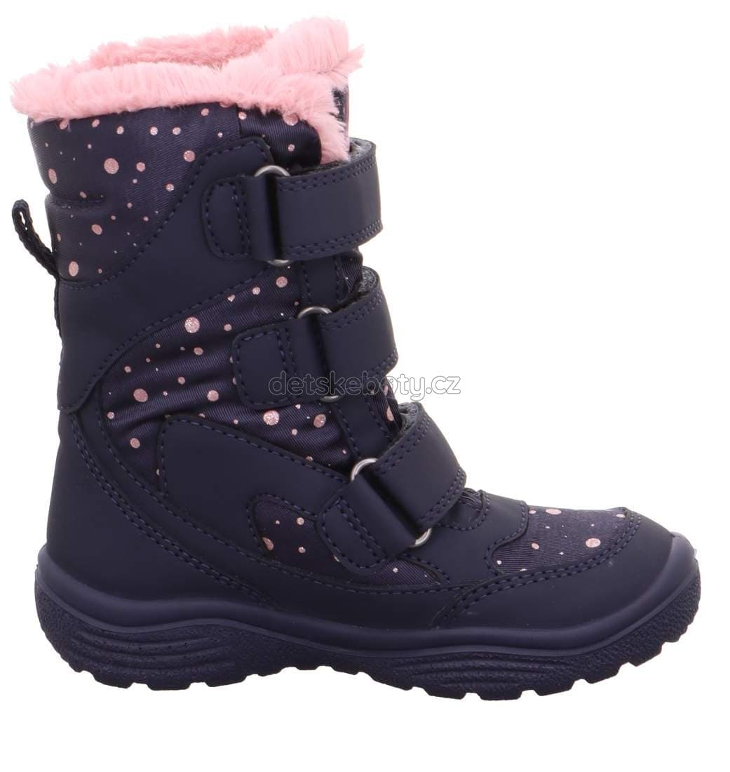 Dětské zimní boty Superfit 1-009090-8000 Velikost: 28 - náhled 2
