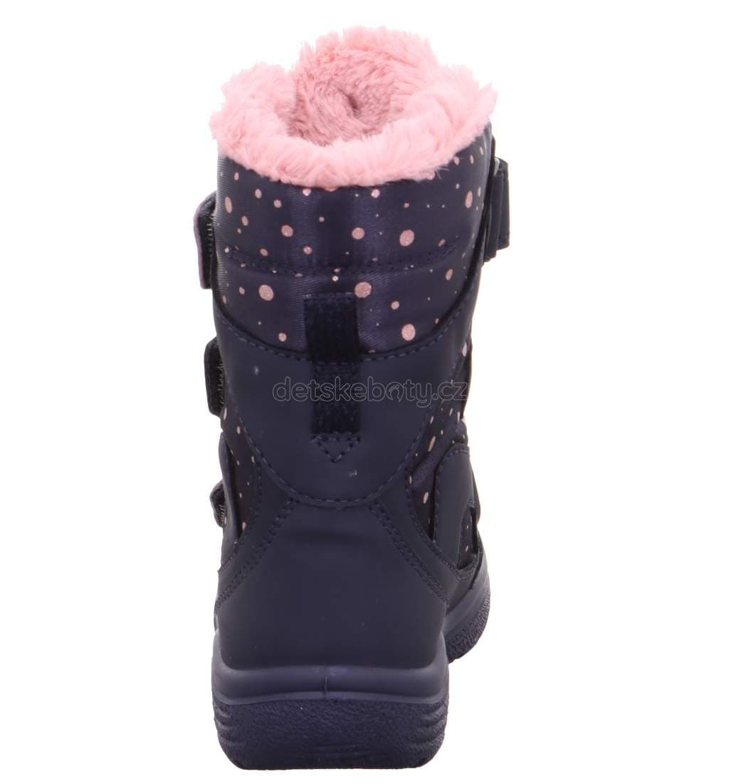Dětské zimní boty Superfit 1-009090-8000 Velikost: 28 - náhled 3