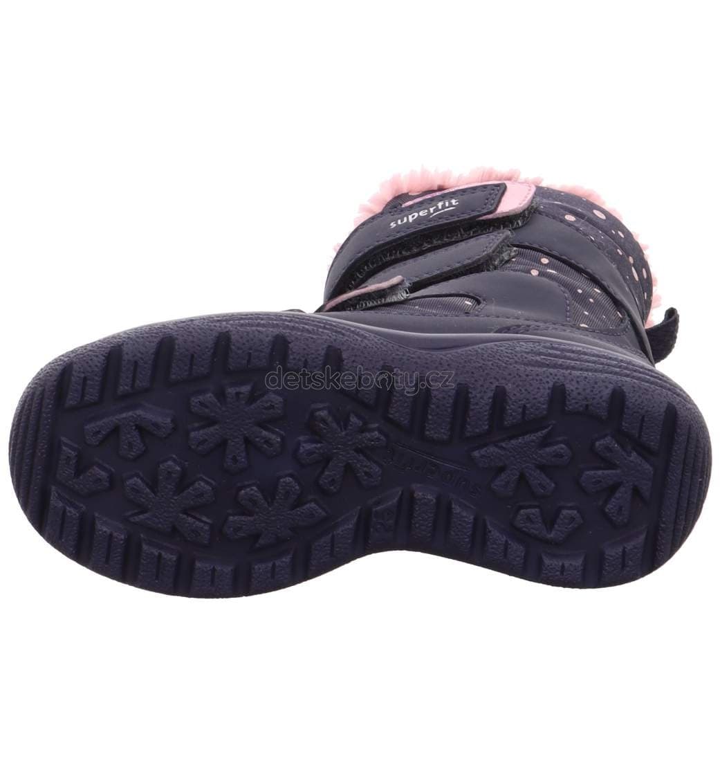 Dětské zimní boty Superfit 1-009090-8000 Velikost: 28 - náhled 4