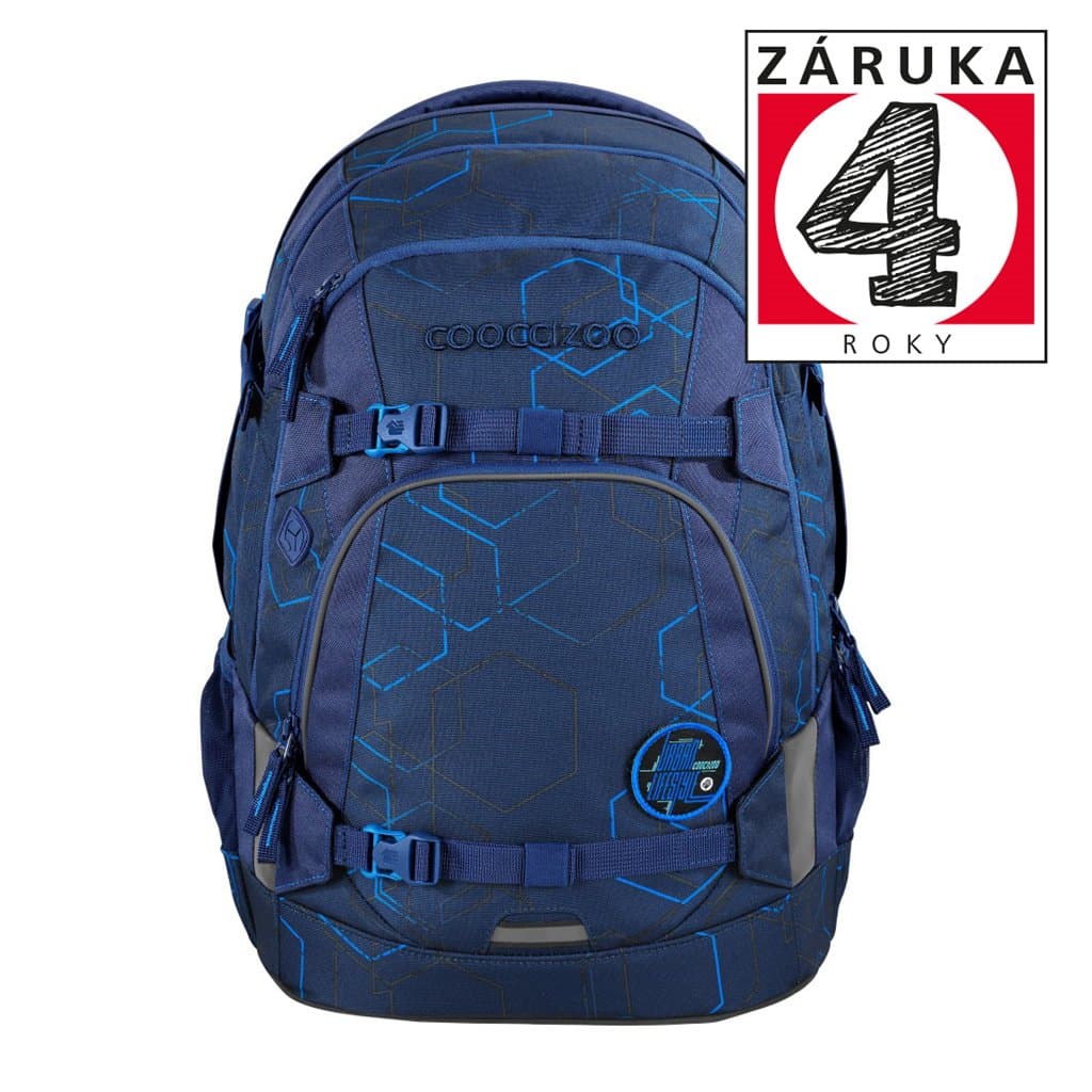 Školní batoh coocazoo MATE, Blue Motion, certifikát AGR - náhled 2