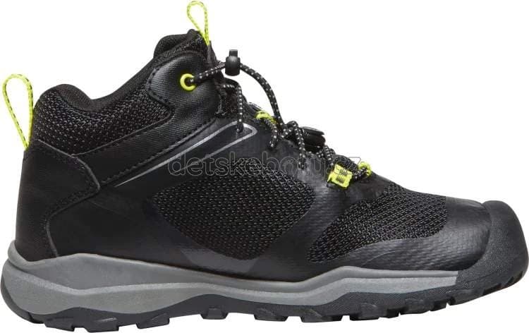 Dětské celoroční boty Keen WANDURO MID WP CHILDREN black/silver Velikost: 30 - náhled 3