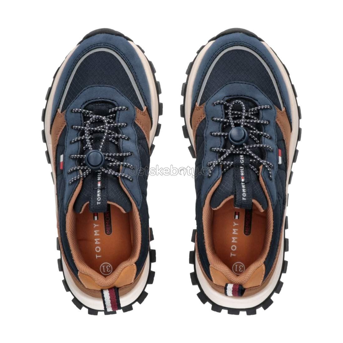 Dětské celoroční boty Tommy Hilfiger T3B9-33146-1492Y264 Velikost: 35 - náhled 3