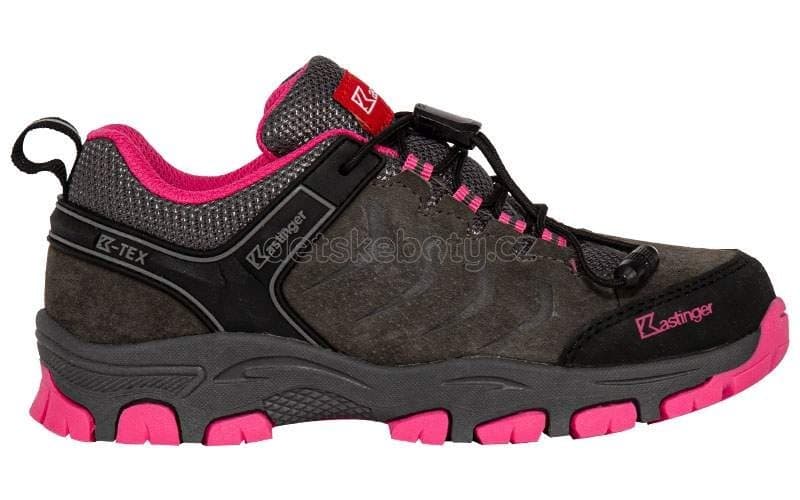 Dětské celoroční boty Kastinger Matar 236 charcoal/pink Velikost: 28 - náhled 2