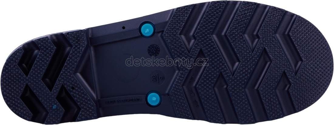 Dětské gumáky Coqui 8397 Sea Blue/Navy Velikost: 38 - náhled 4