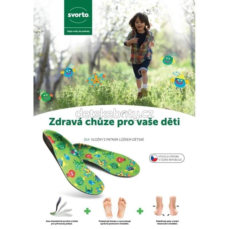 Svorto vložky s patním lůžkem dětské Velikost: 23-24 - náhled 4