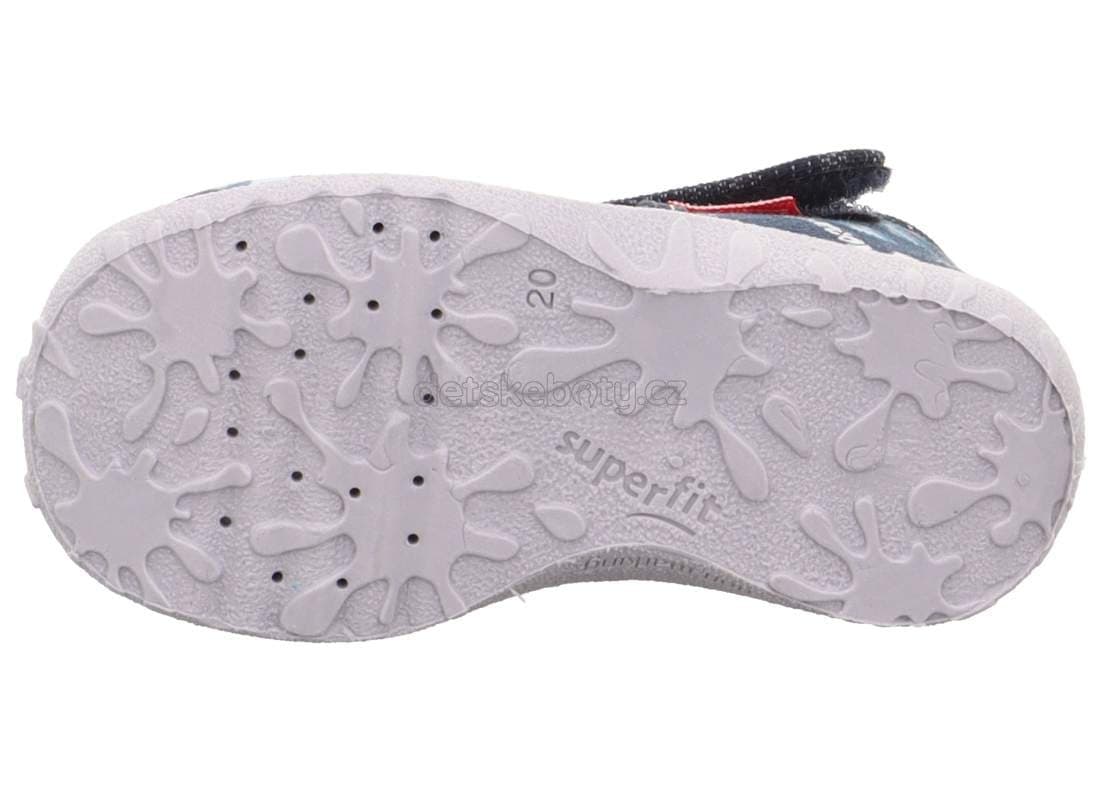Domácí obuv Superfit 1-009252-8020 Velikost: 21 - náhled 4