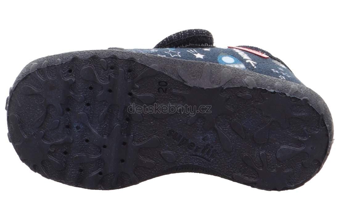 Domácí obuv Superfit 1-009246-8120 Velikost: 22 - náhled 4