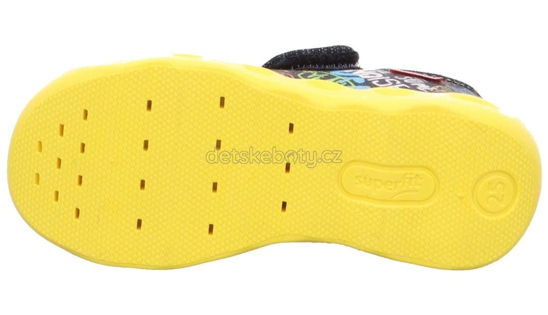 Domácí obuv Superfit 1-006273-8010 Velikost: 28 - náhled 4