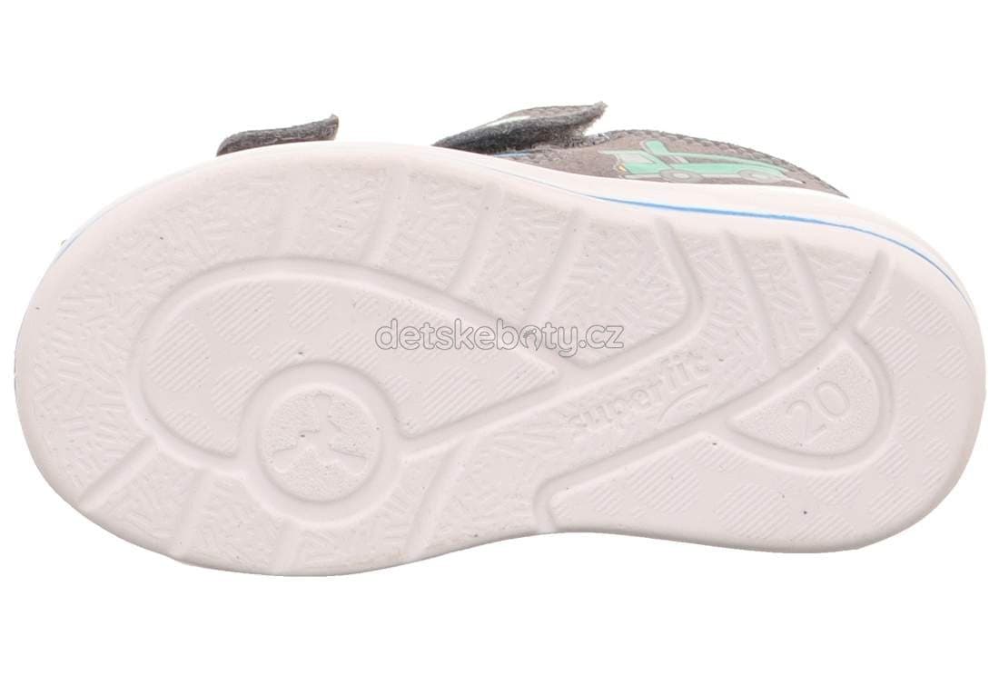 Dětské sandály Superfit 1-000863-2000 Velikost: 20 - náhled 4
