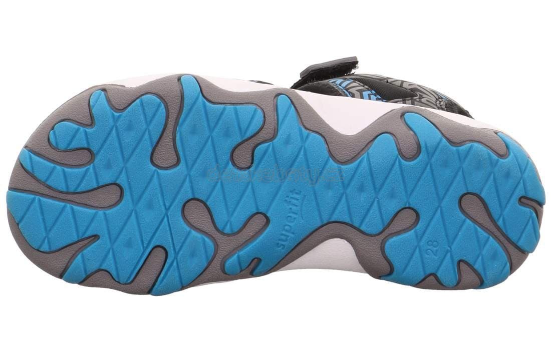 Dětské sandály Superfit 1-009470-0020 Velikost: 27 - náhled 4