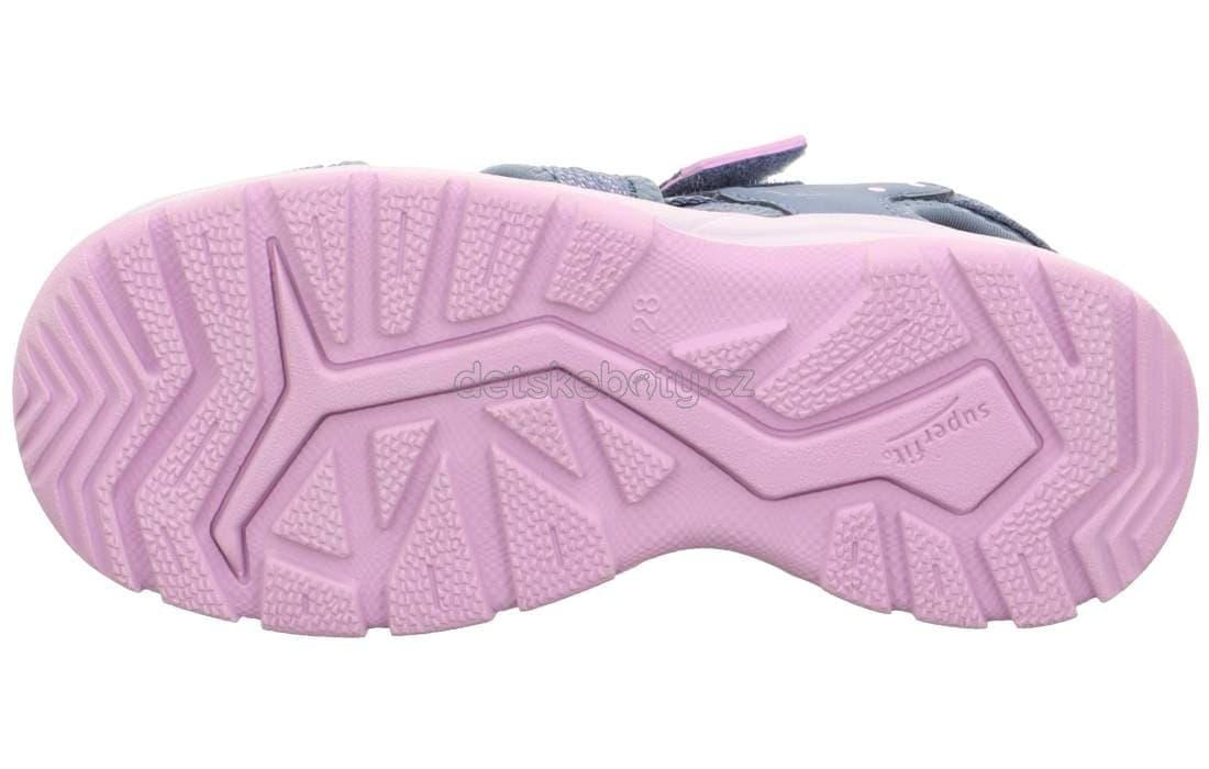 Dětské sandály Superfit 1-009029-8010 Velikost: 33 - náhled 4