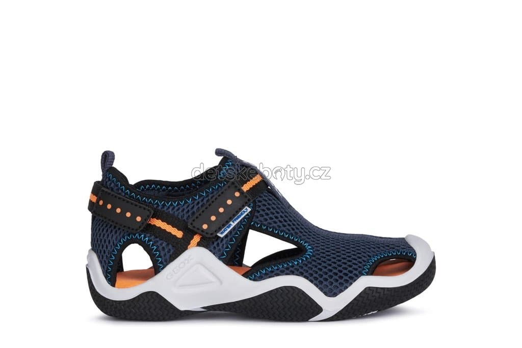 Dětské celoroční boty Geox J1530A 00014 C4074 Velikost: 24 - náhled 4