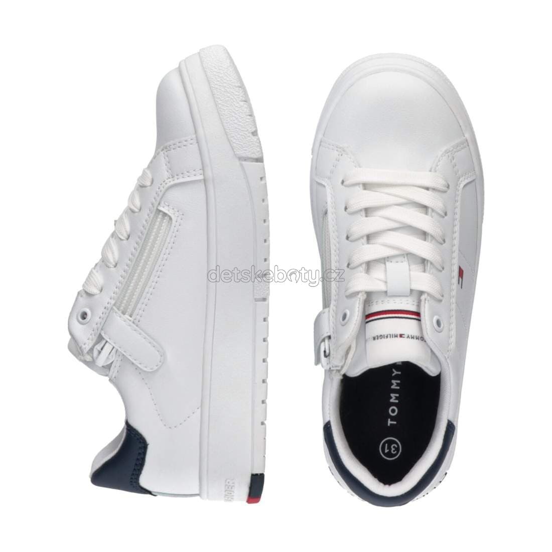 Dětské celoroční boty Tommy Hilfiger T3X9-33357-1355X336 Velikost: 36 - náhled 4