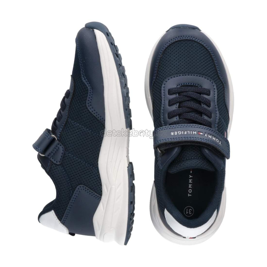 Dětské celoroční boty Tommy Hilfiger T3X9-33390-1697800 Velikost: 37 - náhled 4